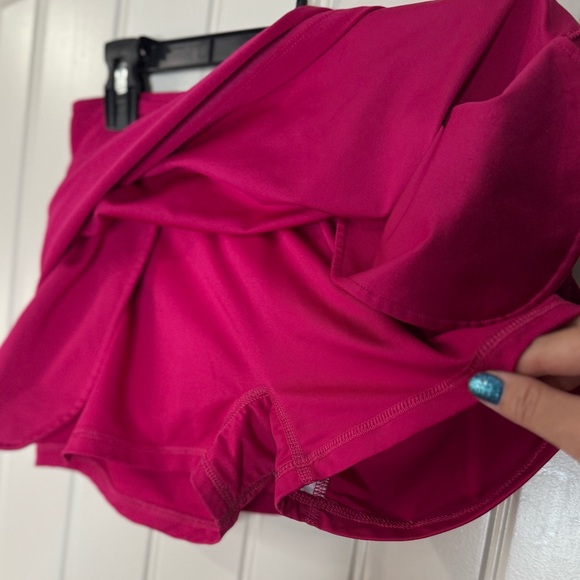 NIKE✔️Dri-Fit Fuchsia Skort, Pockets - Golf, Pickleball, Tennis 💕 (Size Small) - Picture 6 of 12